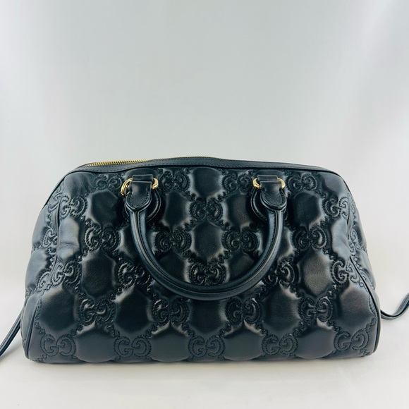 Gucci Matelasse Boston Handbag - Picture 2 of 12